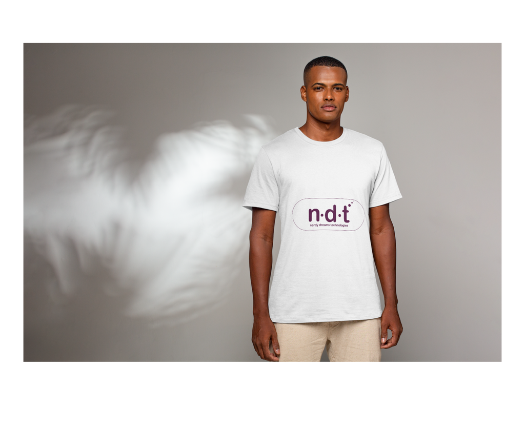 White Nerdy Tshirt